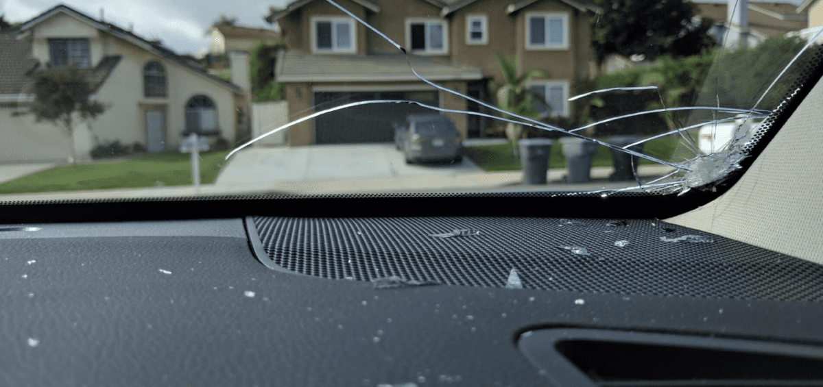 how to repair a long cracked windshield